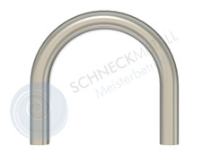 Edelstahl Schweißbogen 180°