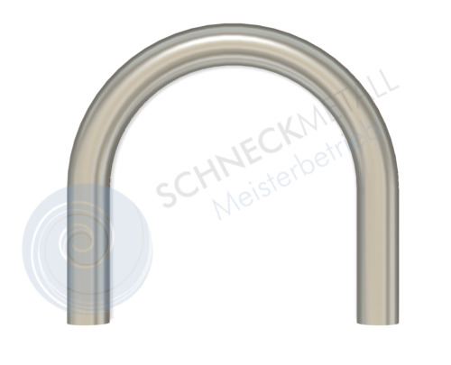 Edelstahl schweißbogen 180 - edelstahl,