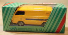 Schabak 1042 VW Bus T3 Syncro Transporter Gelb Lufthansa Modellauto 1:43