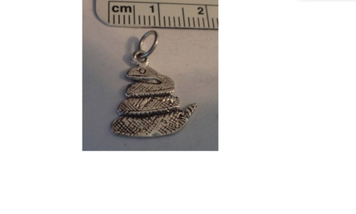 Sterling silber 17x16mm kleine - silber,