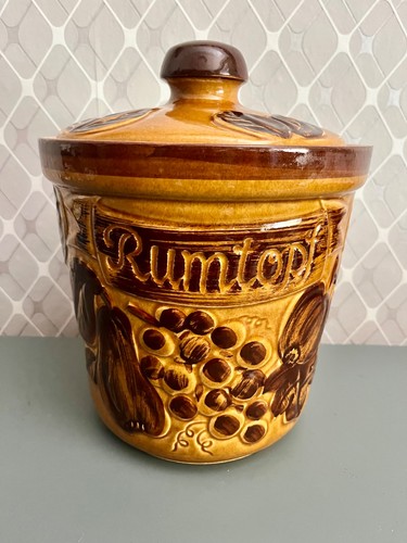 Vintage rumtopf bay keramik - vintage,