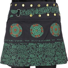 Wickelrock kurzer rock - kurzer,