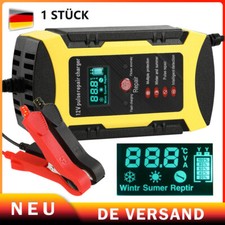 Autobatterladegerät 6A 12V Desulfator Impuls Batterie Betreuer für Motorrad KFZ