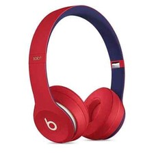 Beats Solo3 Wireless Bluetooth Club Collection Headphones - Red