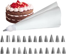 Spritzbeutel Set mit Edelstahl