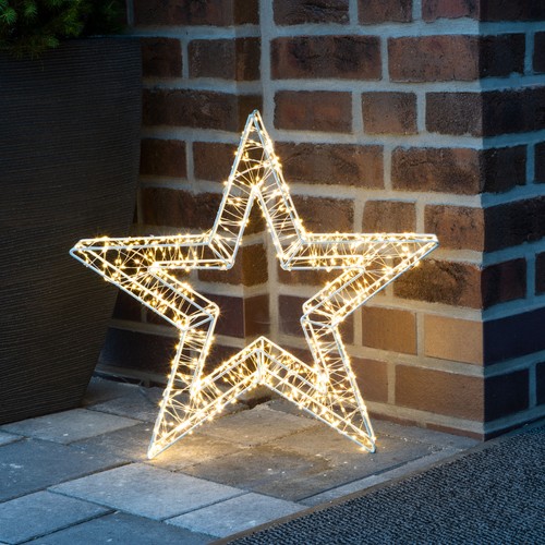 Metall weihnachtsstern cm - metall, 52