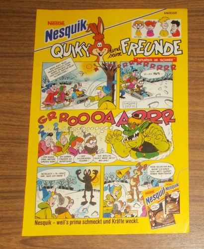 Seltene werbung nesquik - werbung,