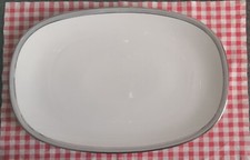 HUTSCHENREUTHER Olivia 63 Platin Servierplatte 38x25,3 cm, Top ❤️