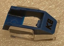 hochwertige Diamant Nadel ADC K8,  RK8 Stylus NOS gecheckt mit Metallplatte