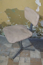 Vintage Industrial Drehhocker