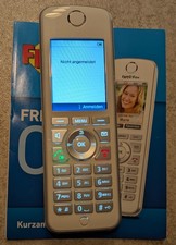 AVM FRITZ!Fon C4 DECT Weiß / Telefon mit Ladeschale / wie Neu