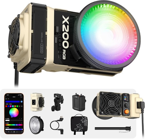 Zhiyun molus x200 rgb combo - rgb,