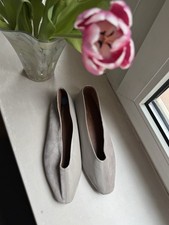 Hellgraue ballerinas flats - ballerinas,