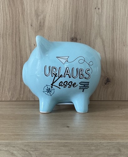 Spardose sparschwein urlaubs - spardose,