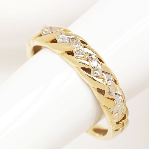 Diamantring karat 750 gold - karat,