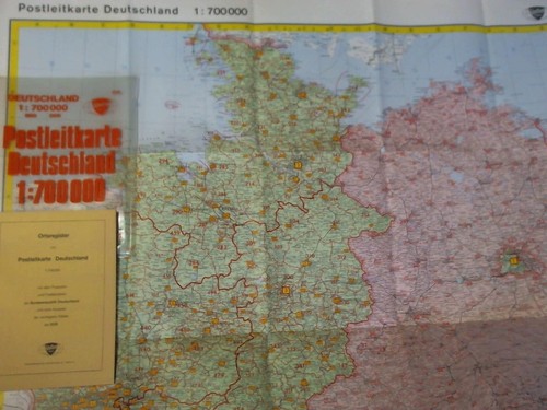 Postleitkarte deutschland - postleitkarte,