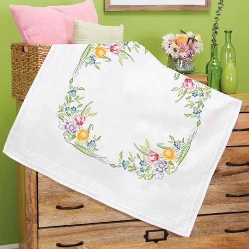 Stickpackung frühlingsblumen - stickpackung,