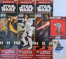 STAR WARS Miniatures (WotC): Alliance and Empire - Figuren zur Auswahl (OVP)