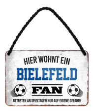  ''Bielefeld Fan'' 18x12cm