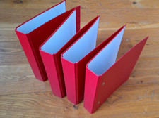 Set 4 Stück Ringordner A5 rot Veloflex Basic rot 1151020