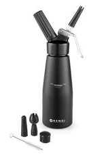 Hendi Sahne-Spender Set 0,5 Liter 500 ml Black Schwarz NEU