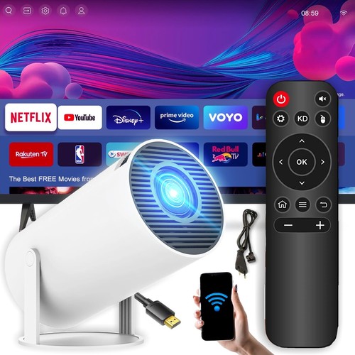 Mini smart beamer wifi - hd,
