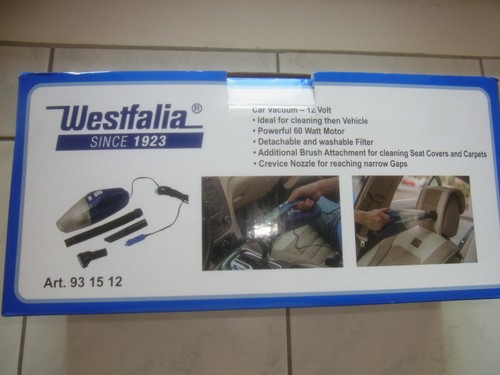 Auto sauger westfalia 12v - auto,