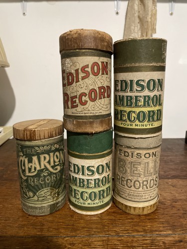 Vintage edison amberol leere - vintage,