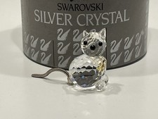 Swarovski Figur 010011 Katze 3,3 cm. Ovp & Zertifikat Top Zustand      