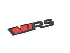 Original Skoda Octavia VRS Emblem Logo Schriftzug hinten schwarz 5E3853687S XPC