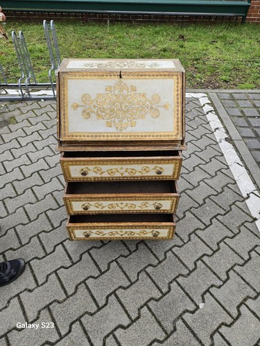 Vintage gold tropfen sekretär - vintage,