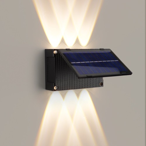 Led solarleuchte wandleuchte - led,