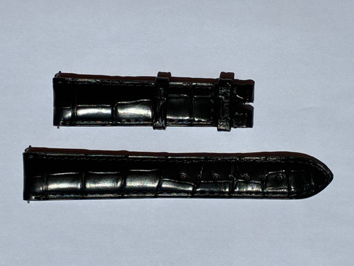 Omega alligatorlederarmband - omega,