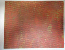 Faller H0 5520/D2  Ziegeldach 15,5x12,5 cm Pappe