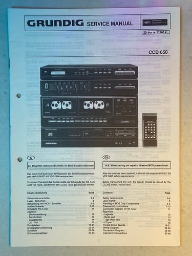 Grundig service manual für - service-manual,