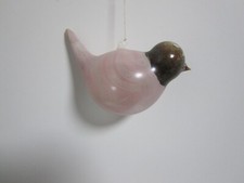 Lauscha Glasvogel mundgeblasen,  Glaskunst, Kunsthandwerk, aus 60ziger Jahre