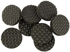 HKB® Premium Möbel Gummi Pads | Ø25mm selbstklebend | Anti Rutsch Pads | schwarz