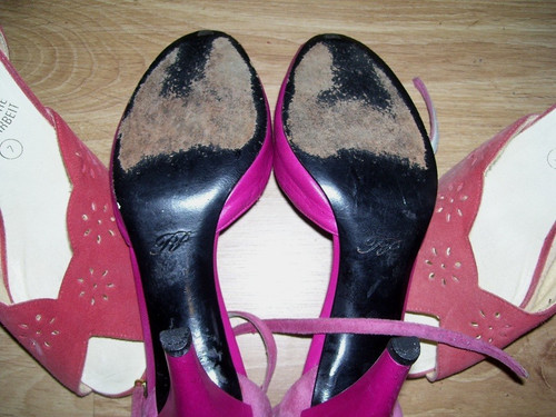 Paar leder pumps - paar,