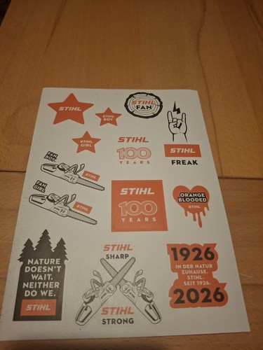 Stihl aufkleber set - stihl,