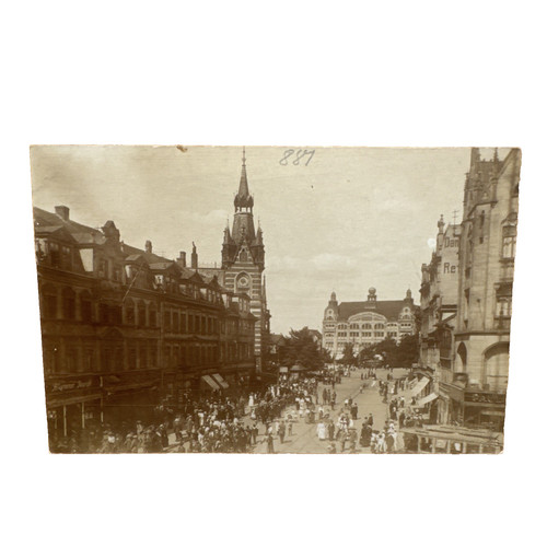Ansichtskarte postkarte erfurt - ansichtskarte,