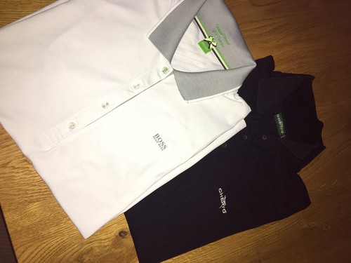 Chevro golfshirt tiefschwarz - chevro, golfshirt,