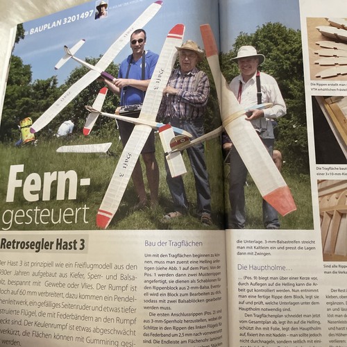 Bauplan für segelflugzeug - bauplan,