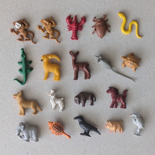 Konvolut mini gummi - mini, tiere
