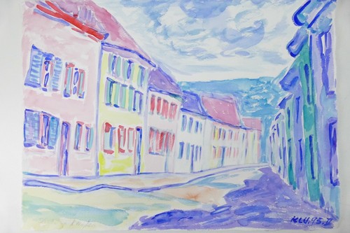 Wilhelm klußmann aquarell - wilhelm,