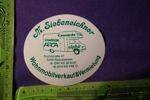 Alter aufkleber - aufkleber, m
