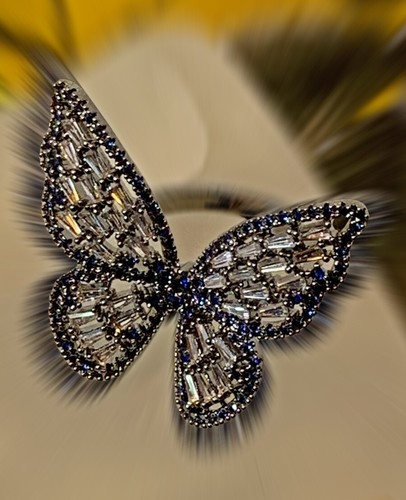 Eleganter damenring silber - eleganter,