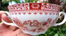 Seltmann, Bavaria  Theresia rot   1 schöne Suppentasse