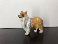 Schleich Figur Hund 16304 Collie ( 1994) Selten Rarität Vintage Dog Figur Tiere