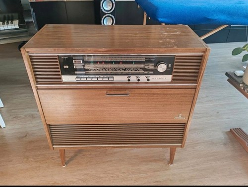 Grundig stereo radioschrank - grundig, stereo-radioschrank