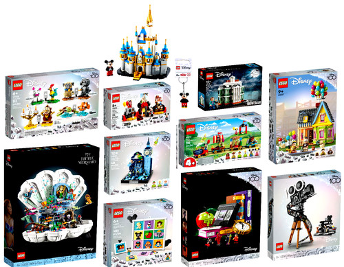 Lego walt disney 100 - walt,